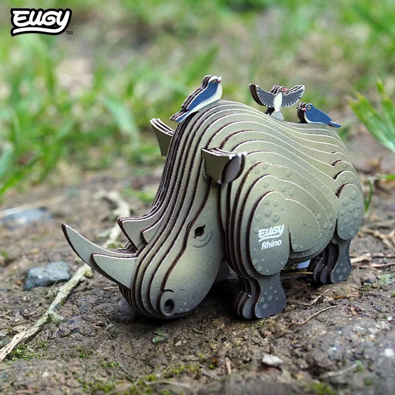 Eugy Rhino 3d Puzzle