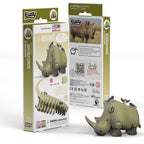 Eugy Rhino 3d Puzzle