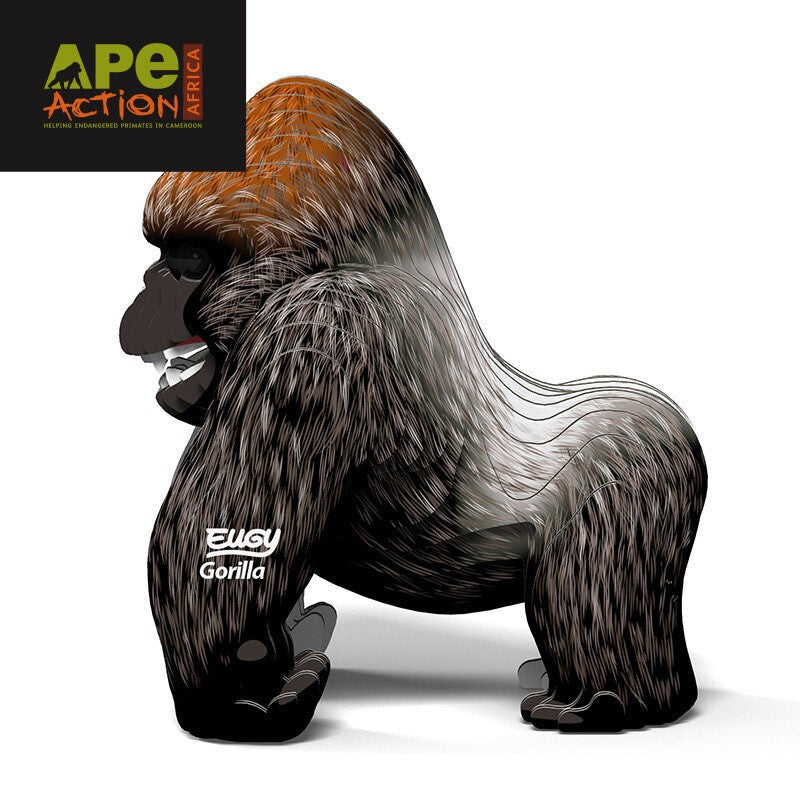Eugy Gorilla 3d Puzzle