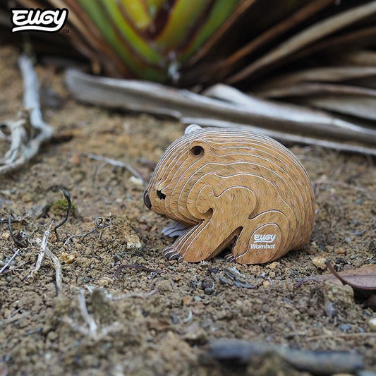 Eugy Wombat 3d Puzzle