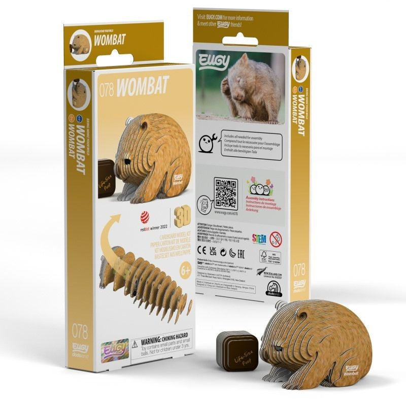 Eugy Wombat 3d Puzzle