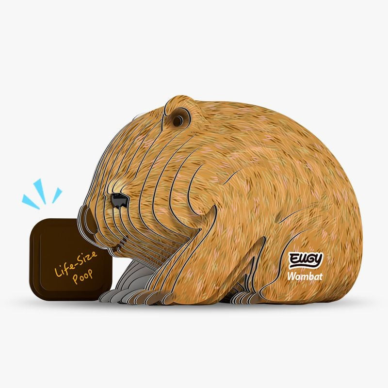 Eugy Wombat 3d Puzzle