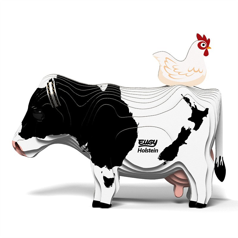 Eugy Holstein Friesian Cow 3d Puzzle