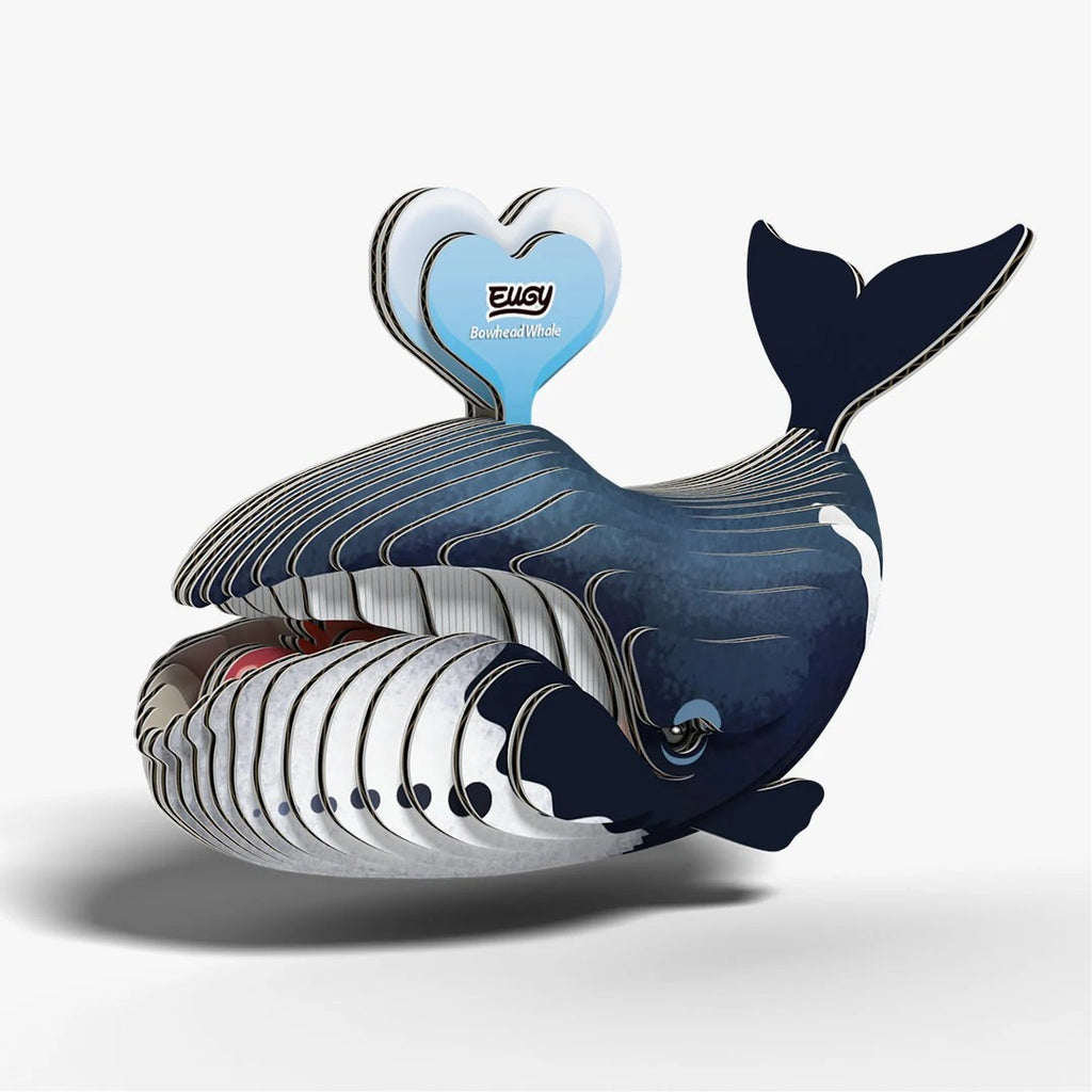 Eugy Bowhead Whale 3d Puzzle
