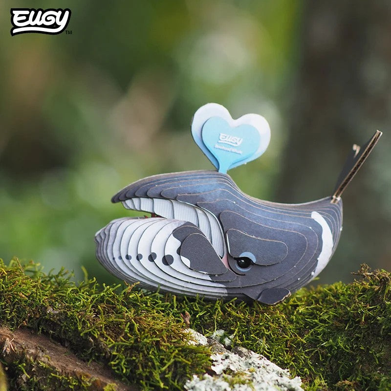 Eugy Bowhead Whale 3d Puzzle