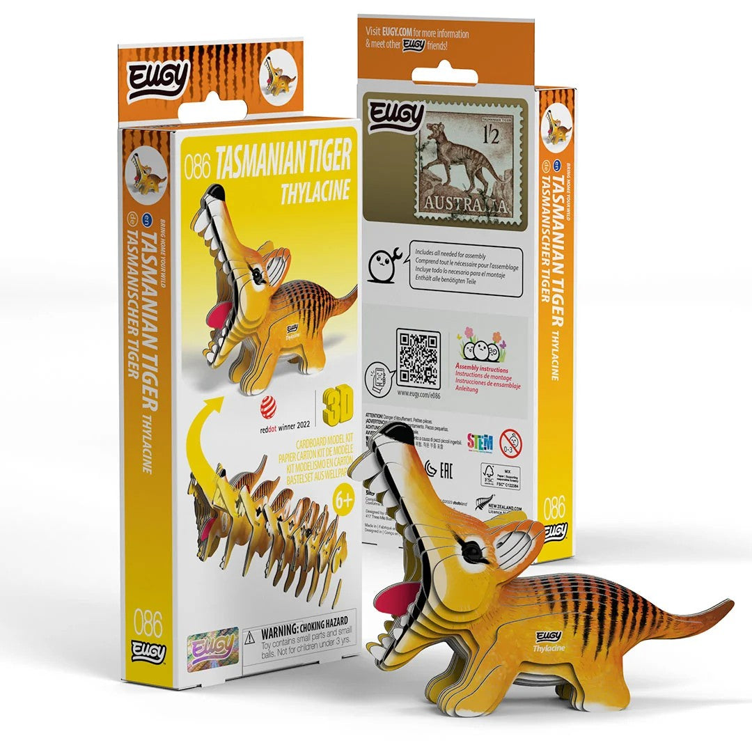 Eugy Tasmanian Tiger 3d Puzzle