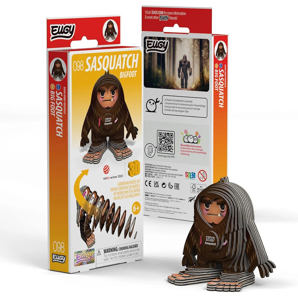 Eugy Sesquatch 3d Puzzle