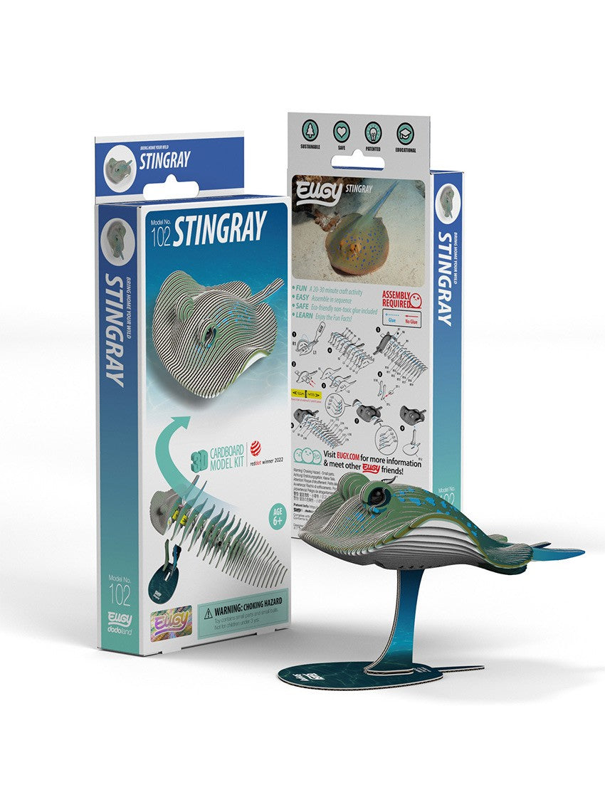 Eugy Stingray 3d Puzzle 