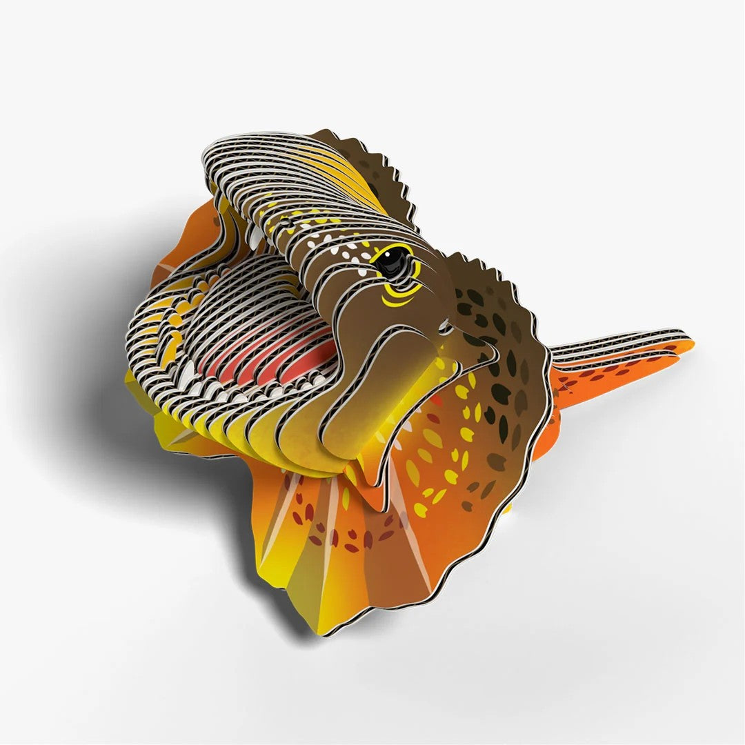 Eugy Frilled Lizard 3d Puzzle
