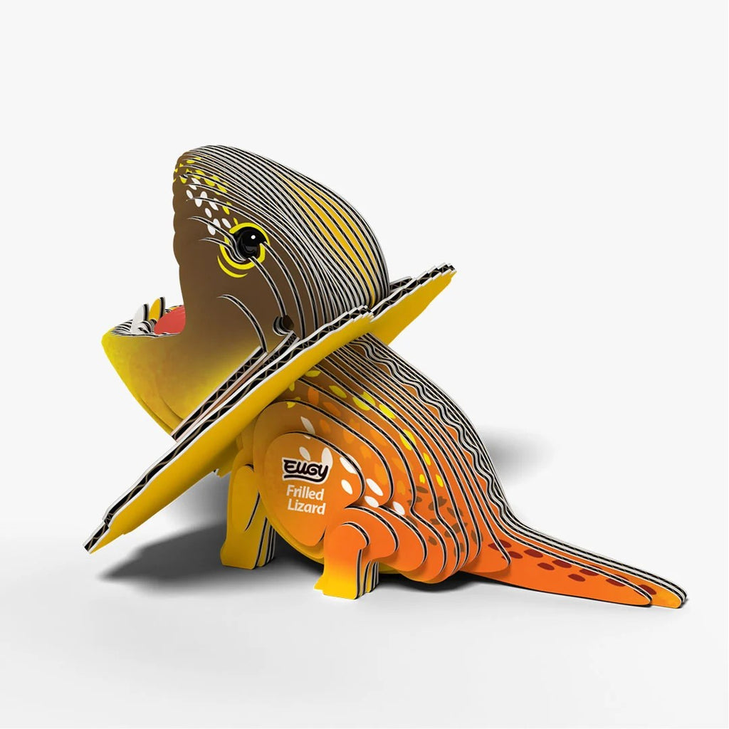 Eugy Frilled Lizard 3d Puzzle