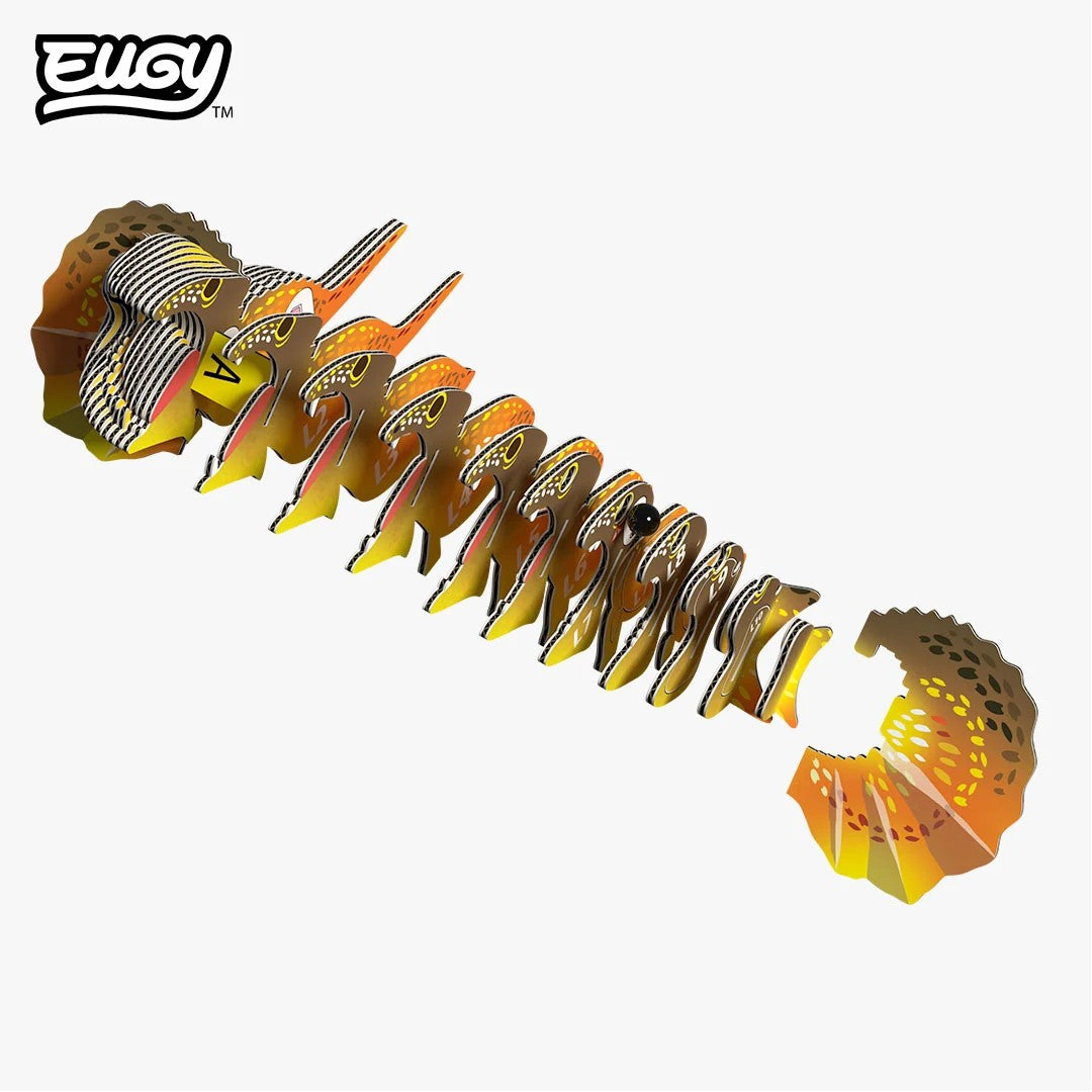 Eugy Frilled Lizard 3d Puzzle