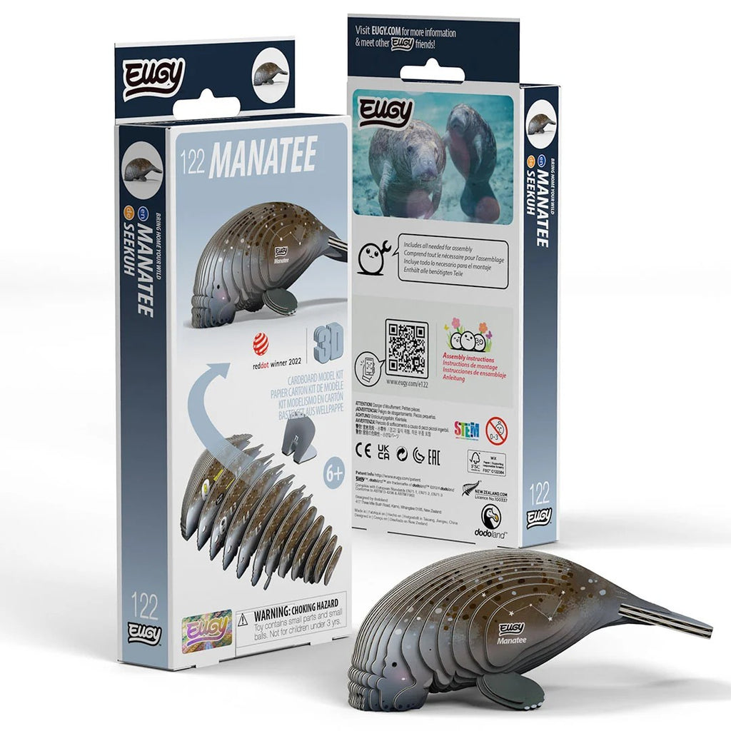 Eugy Manatee 3d Puzzle