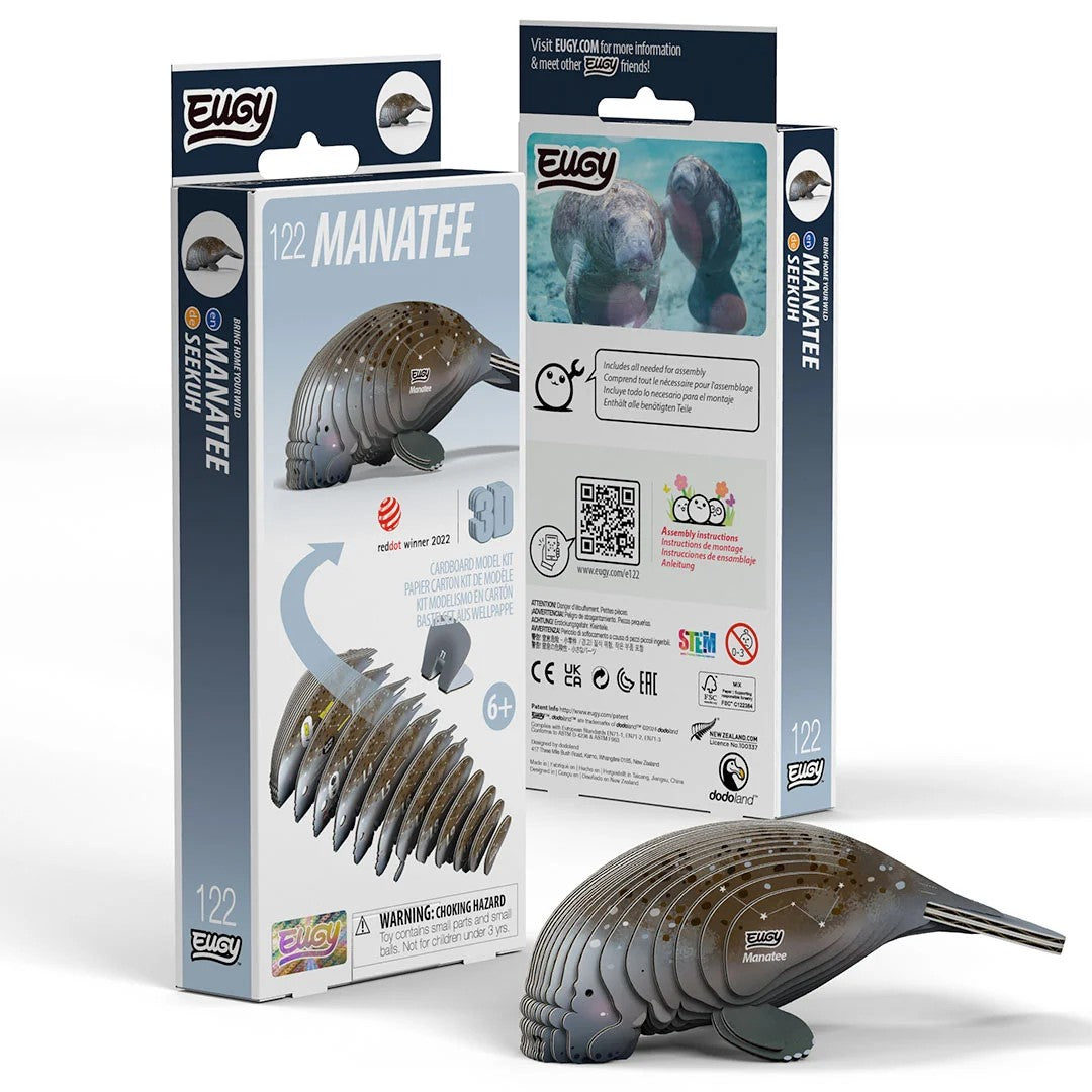 Eugy Manatee 3d Puzzle