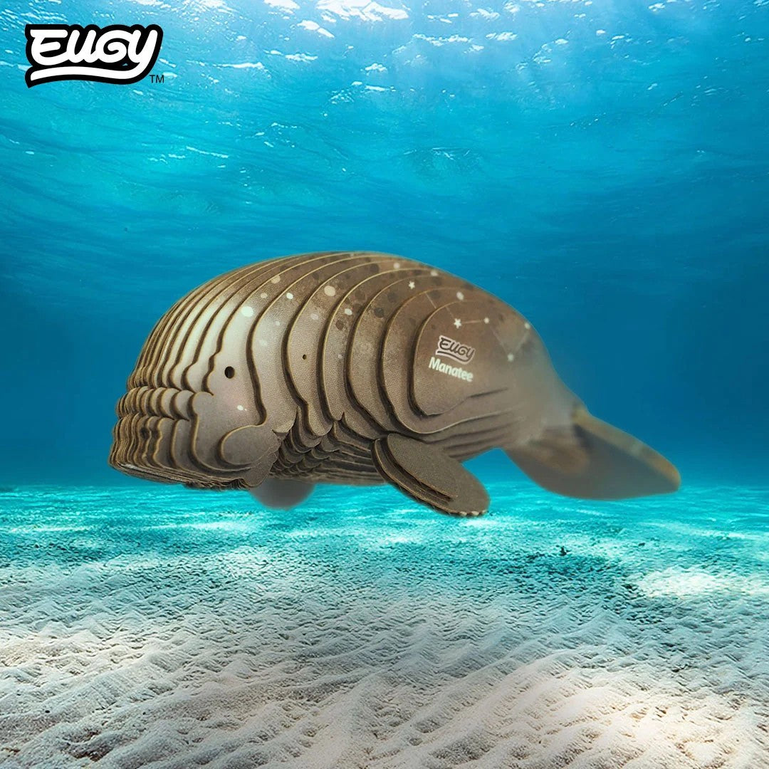 Eugy Manatee 3d Puzzle