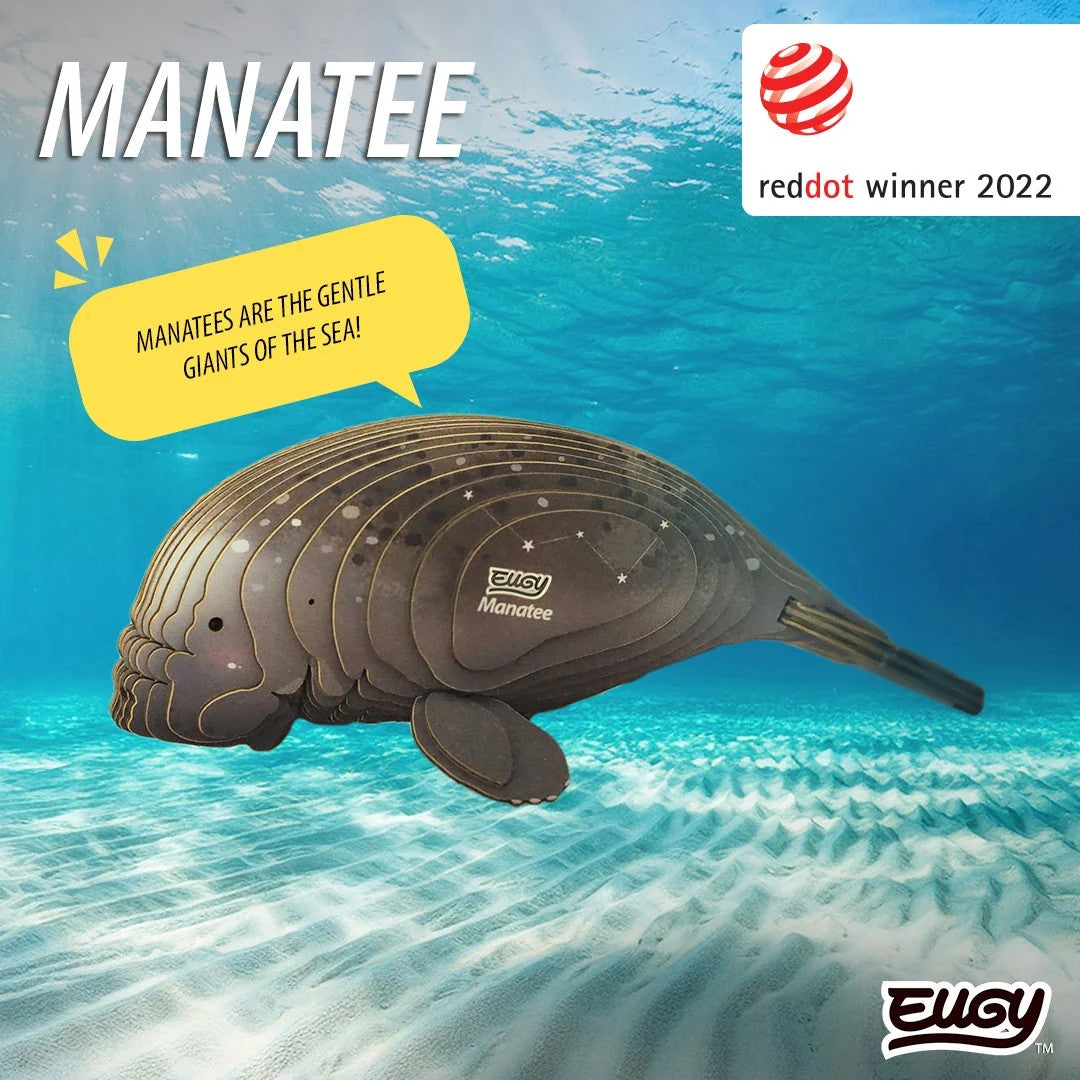 Eugy Manatee 3d Puzzle