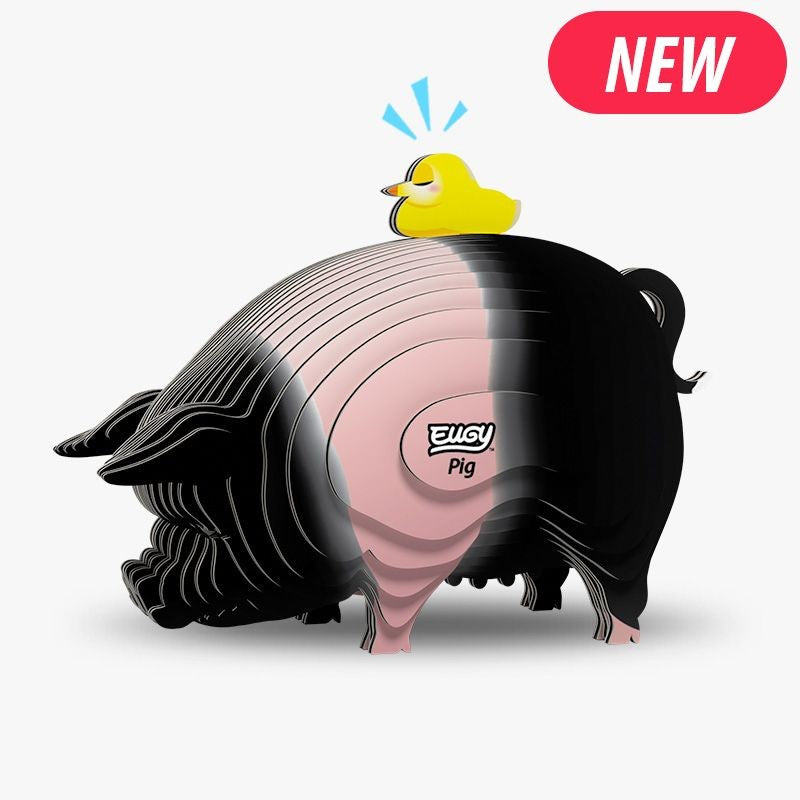 Eugy Pig 3d Puzzle