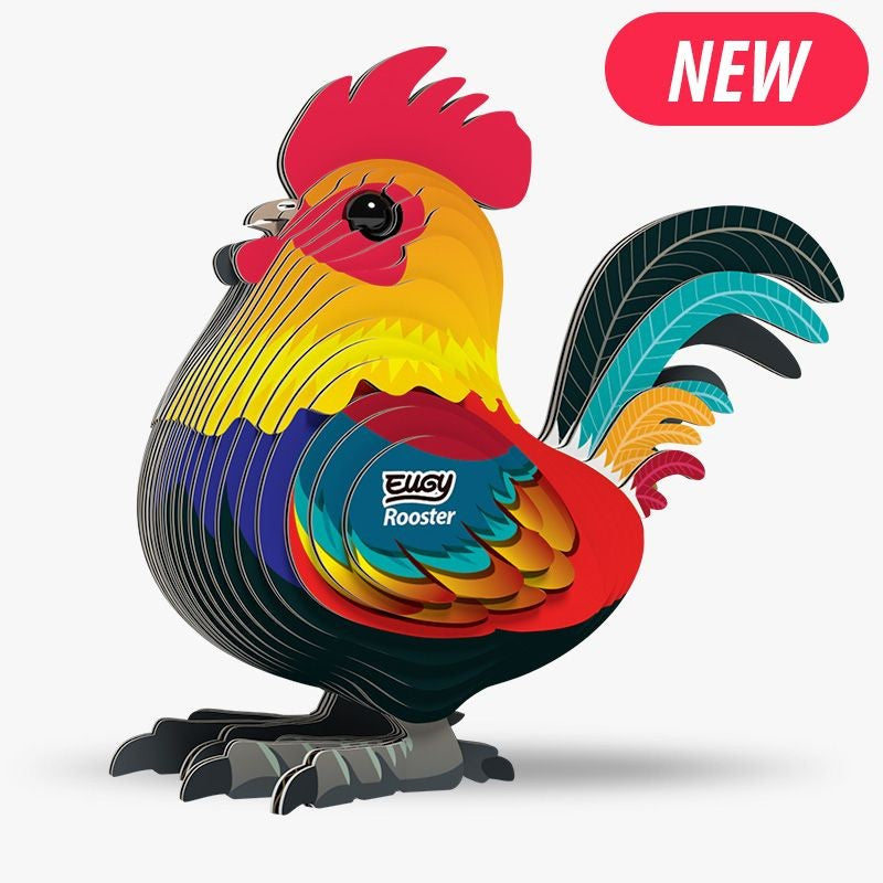 Eugy Rooster 3d Puzzle