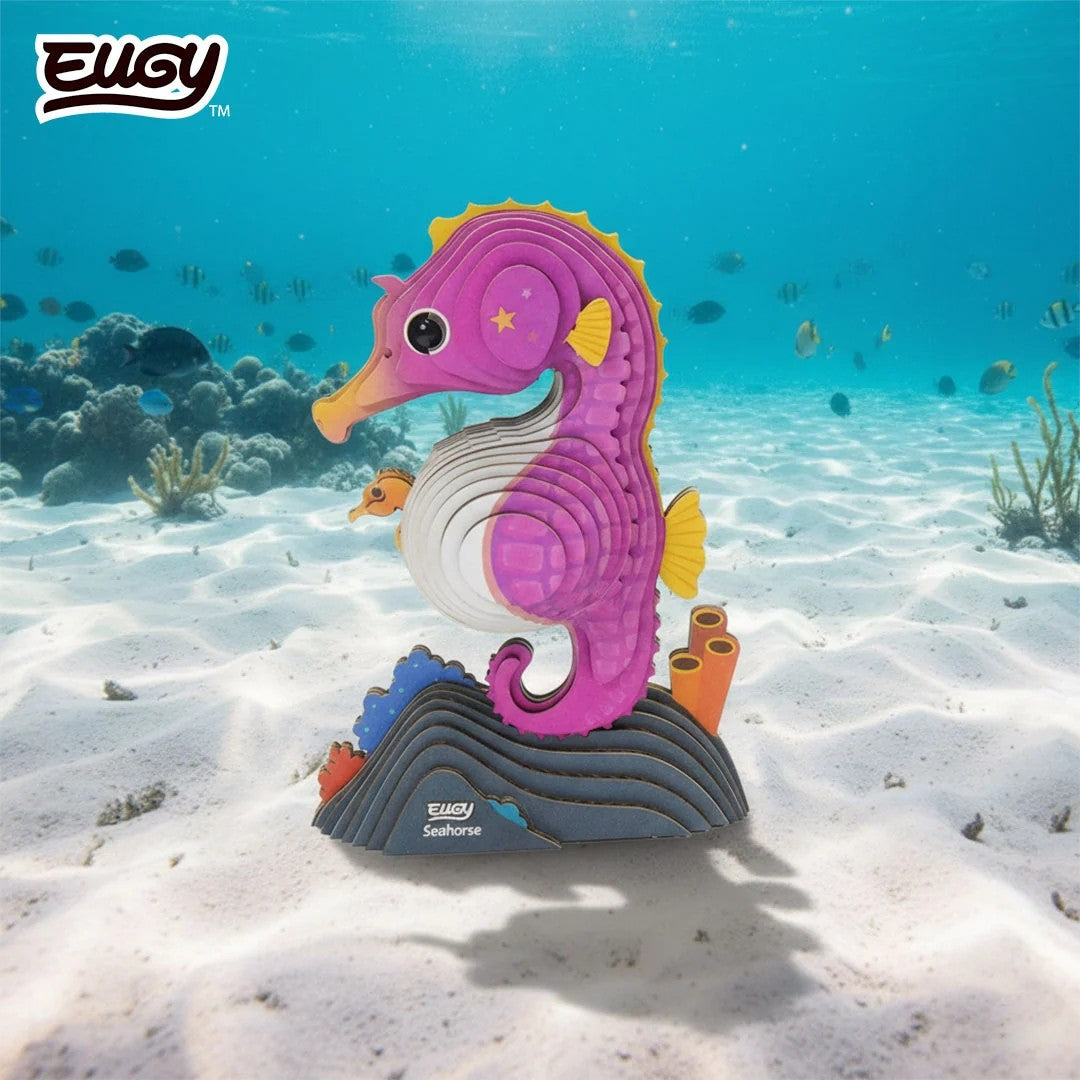 Eugy Seahorse 3d Puzzle