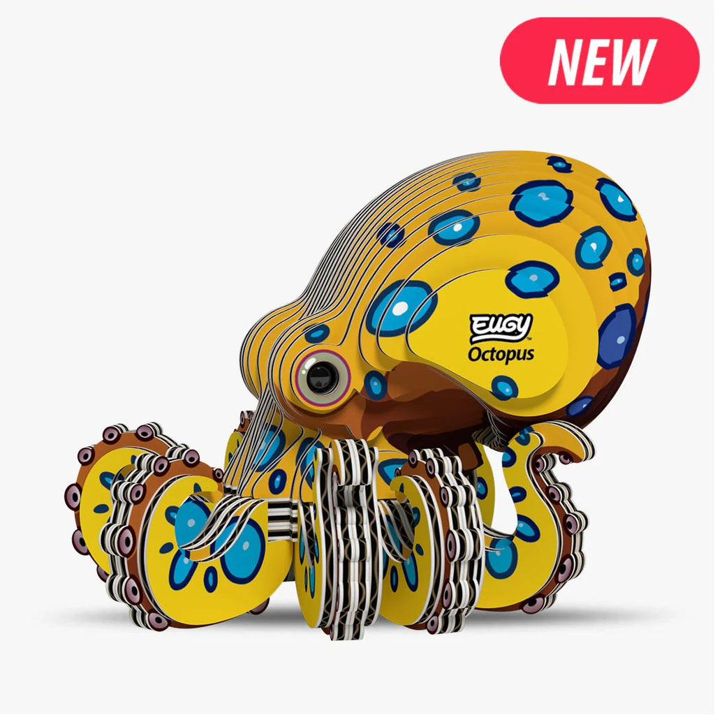 Eugy Octopus 3d Puzzle