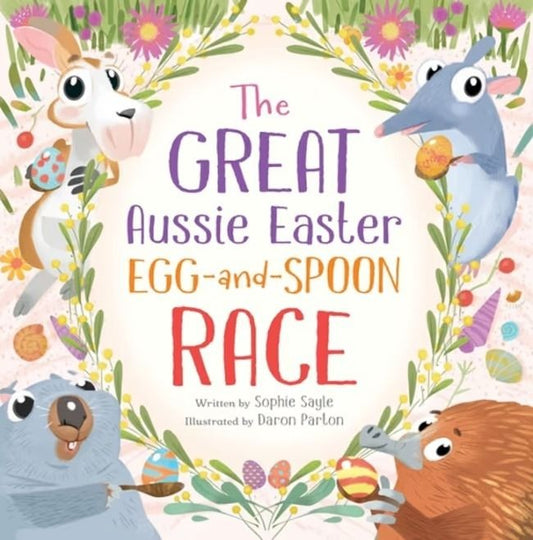 Book -  The Great Aussie Easter Egg - And - Spoon Race 