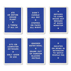 Because This Cat Is Embarrassing- Pet Shame/praise Deck  (cards)