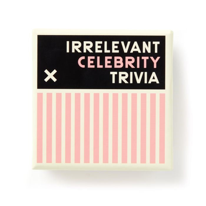 Irrelevant Celebrity Trivia Game 