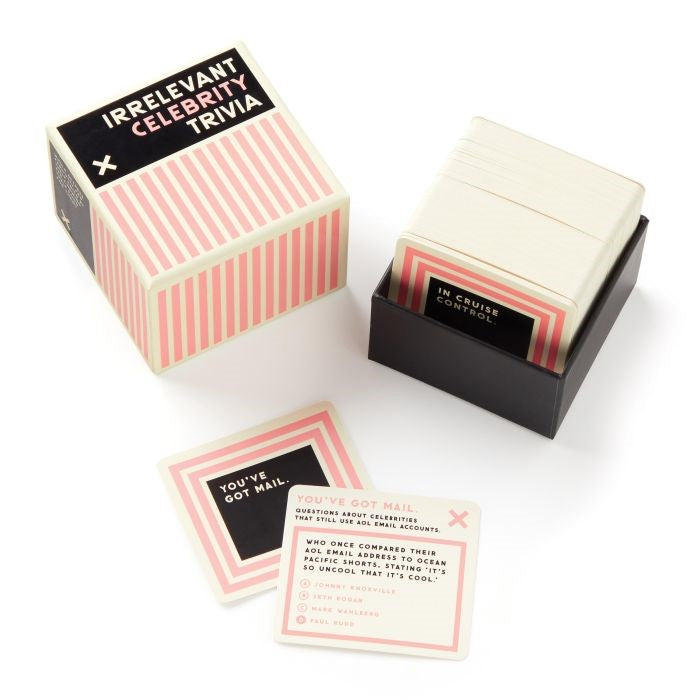 Irrelevant Celebrity Trivia Game 