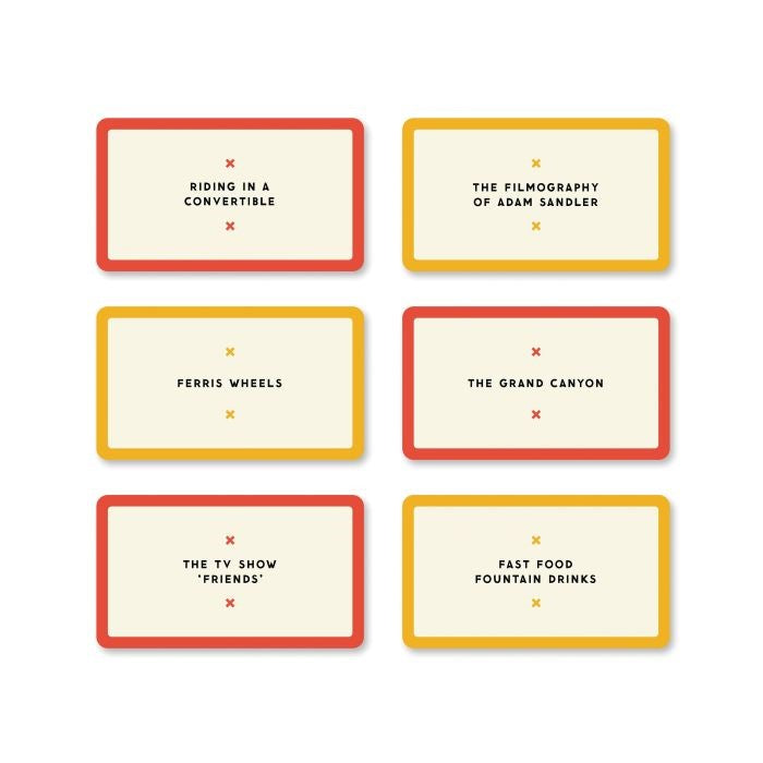 Overrated/ Underrated Soical Game 