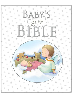 Baby Little Bible Hard Cover White 