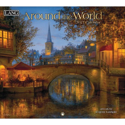 Around The World Wall Calendar
