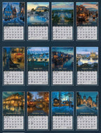 Around The World Wall Calendar
