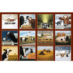 Cows Cows Cows Wall Calendar