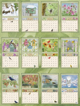 Birds In The Garden Lang Calendar
