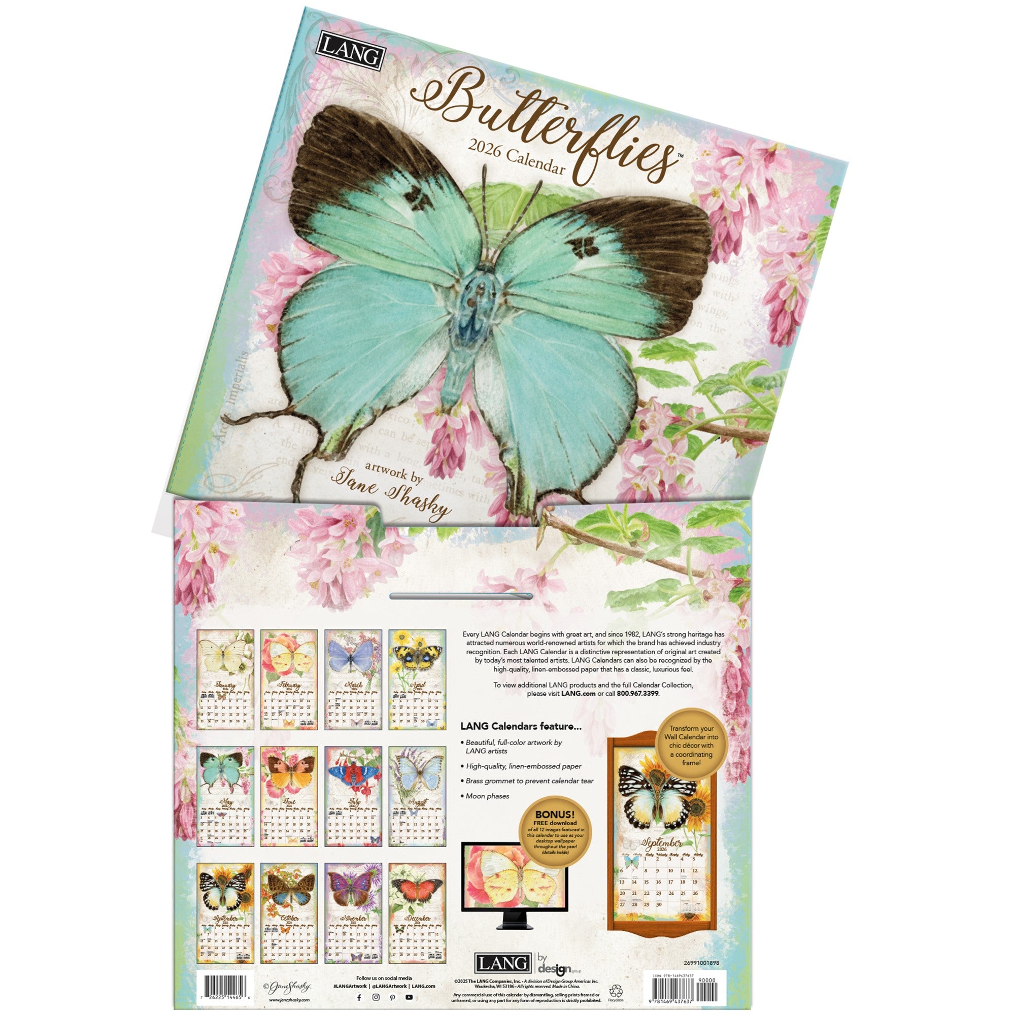 Butterflies Calendar