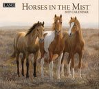 Horses In The Mist Wall Calendar 