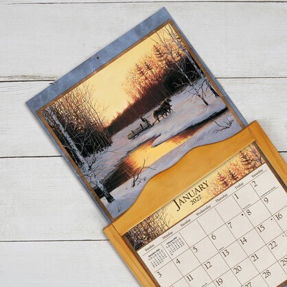 Horses In The Mist Wall Calendar 
