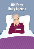 Card - Old Farts Daily Agenda