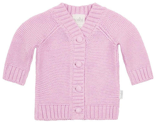 Andy Lavender Organic Cardigan