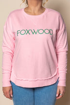 Simplified Metallic Crew Pink
