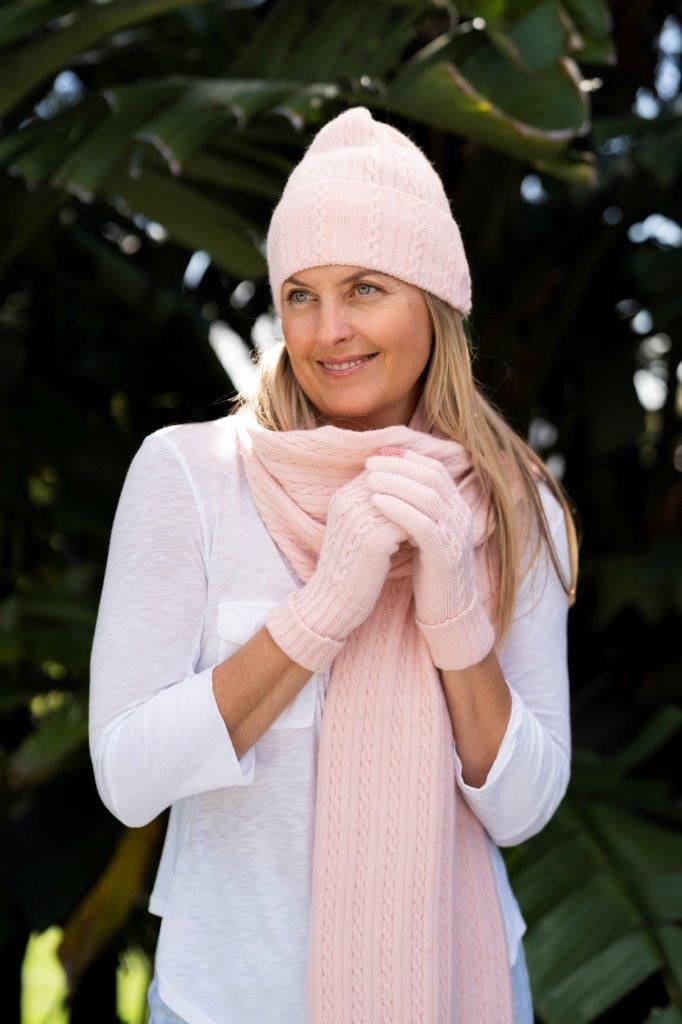 Gloves Louise Cale Pink