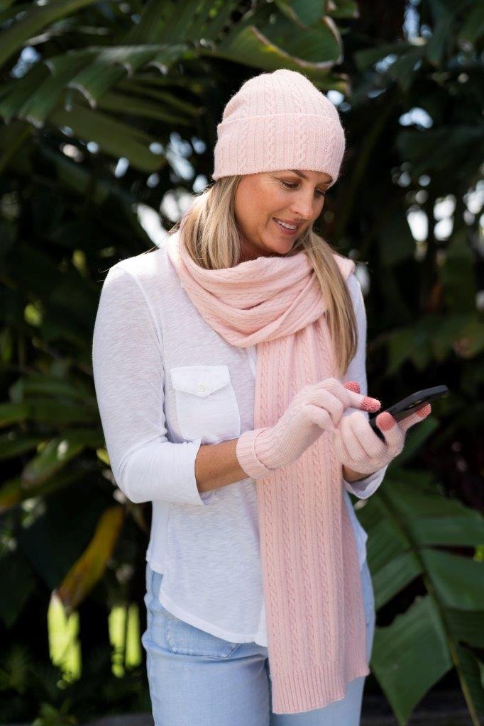 Gloves Louise Cale Pink