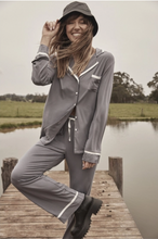 Load image into Gallery viewer, Gingerlilly Sleepwear Kristen STEEL Size S
