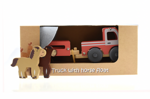 Wooden Truck With Horse Float