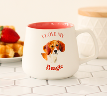 Load image into Gallery viewer, I Love My Beagle Mug

