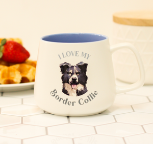 I Love My Border Collie Mug