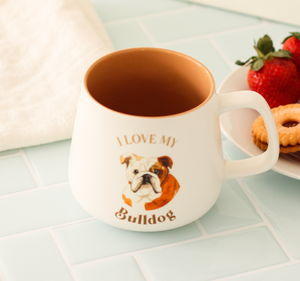 I Love My Bulldog Mug