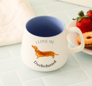 I Love My Dachshund Mug