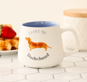 I Love My Dachshund Mug