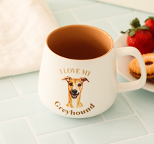 Load image into Gallery viewer, I Love My Greyhound Mug
