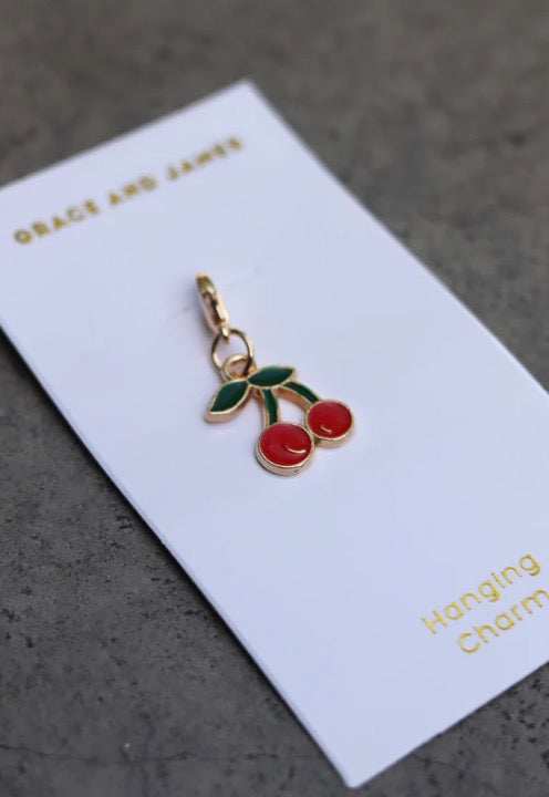 Grace & James Hanging Charm - Cherries